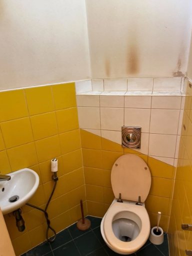 WC před rekonstrukcí